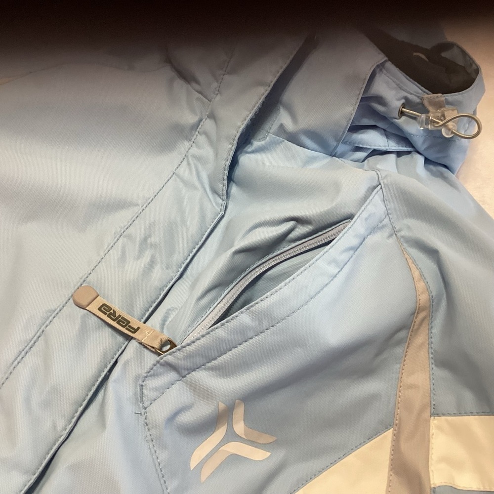 Fera Alpine Thermolite Ski Jacket Removable Hood Winter Cabincore - Picture 11 of 16